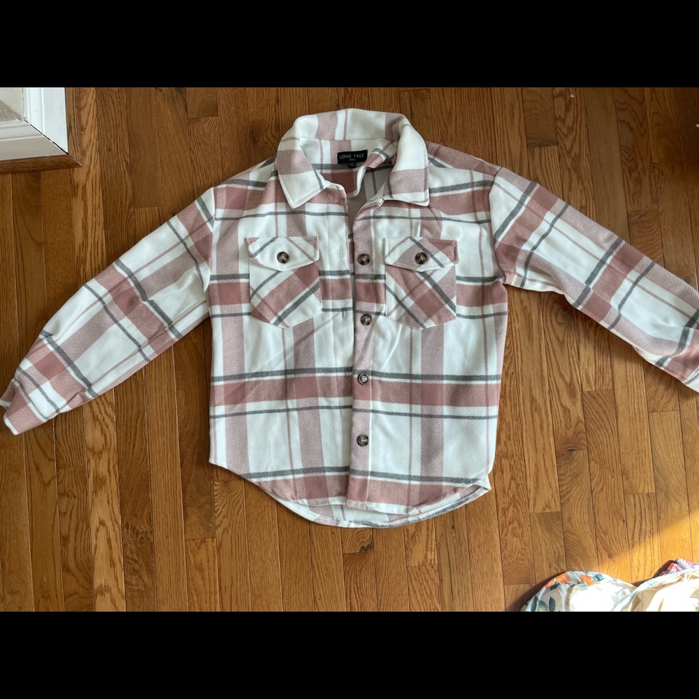 Pink Lily Mauve Shacket